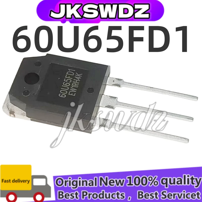 

5PCS-10PCS 60U65FD1 60U65 TO-3P 60A/650V IGBT Imported Original Best Quality