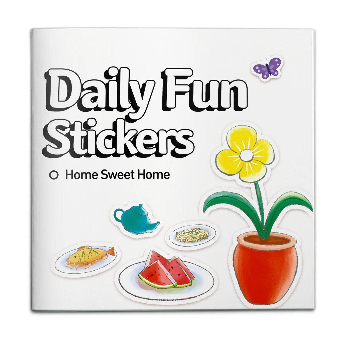 I Love My Family, Interactive Sticker Book with Moving Paper Crafts to Inspire Family Values & Emotional Growth