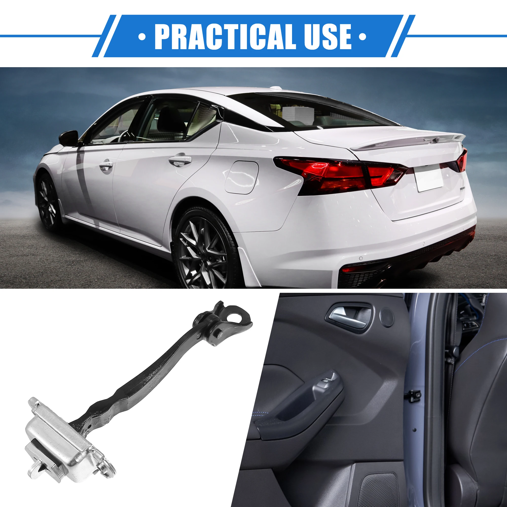 

X Autohaux Ремешок для проверки передней двери No 80430ZX60A для Nissan Altima 2007-2011 2 шт.