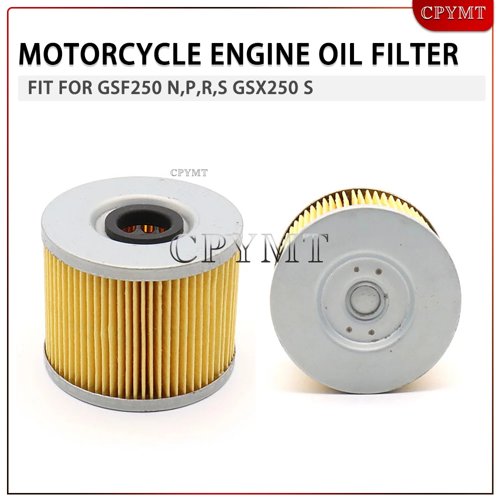 

1pc Motorcycle oil filter for Suzuki GSF250 V Bandit GSX250 Cobra S-G Katana GSF GSX 250 1986 1987 1988 1989 1990 1991-1997