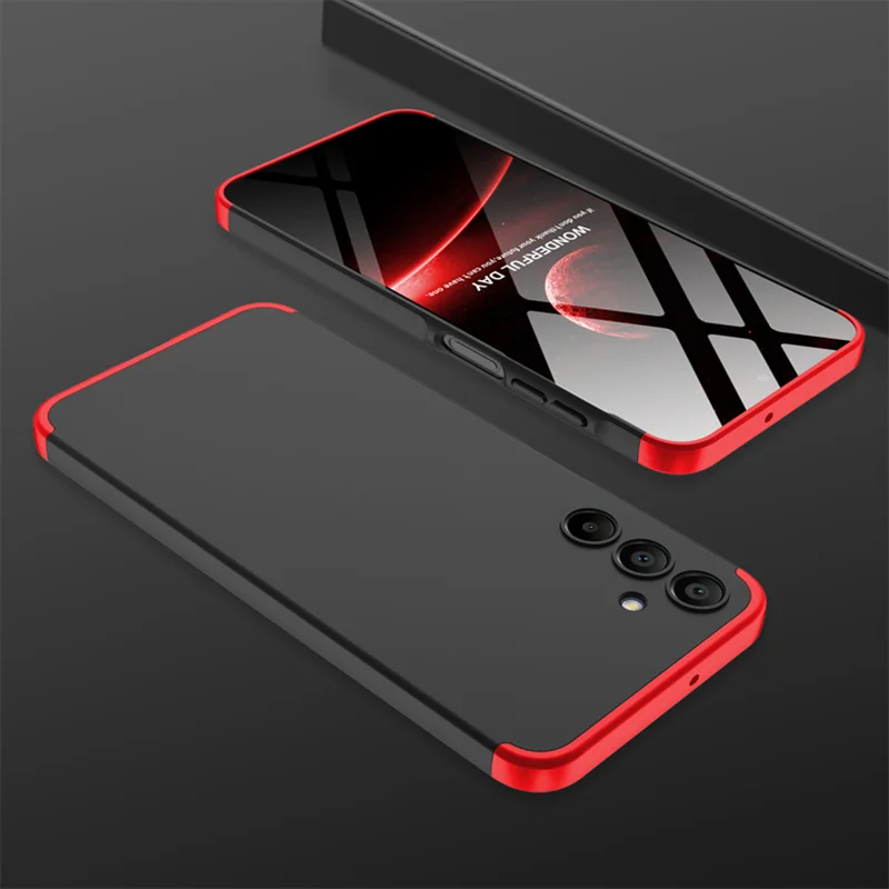 For Samsung Galaxy A15 5G A156E A156B Case 3 in 1 Shockproof Hard Back Cover Matte Phone Case for Samsung Galaxy A15 4G A155F