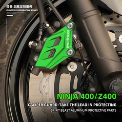 Spirit Beast Motorcycle Front wheel Disc Brake Caliper cover Mount disc caliper protection board For Kawasaki Ninja 400 Z400