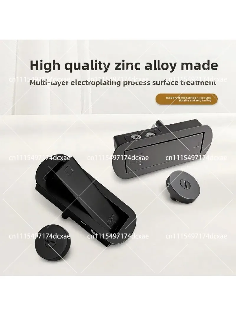 Ghost Sliding Door Lock Invisible Pocket Barn Door Hardware Concealed Embedded Mount for Wood Doors