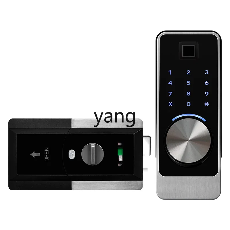 LH fingerprint lock APP Bluetooth electronic password external anti-theft door auxiliary door lock