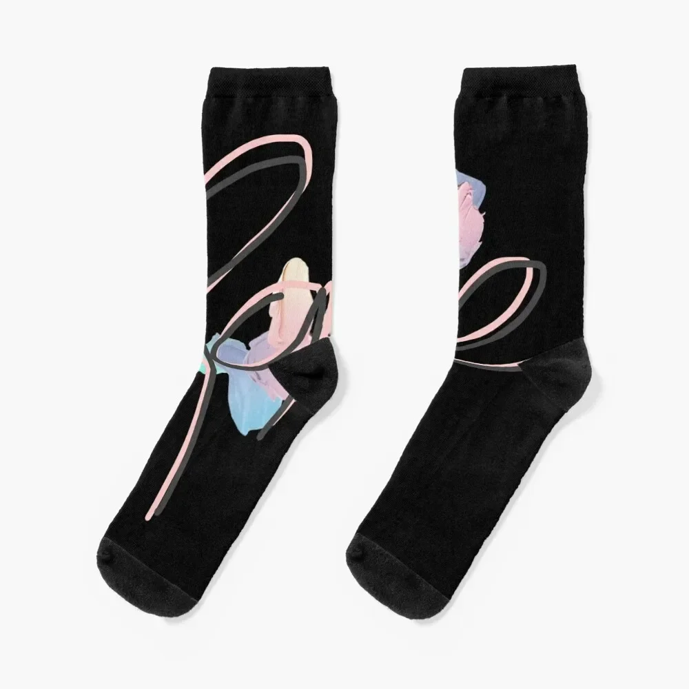 Selena Gomez Socks cotton moving stockings hiphop Socks For Women Men's