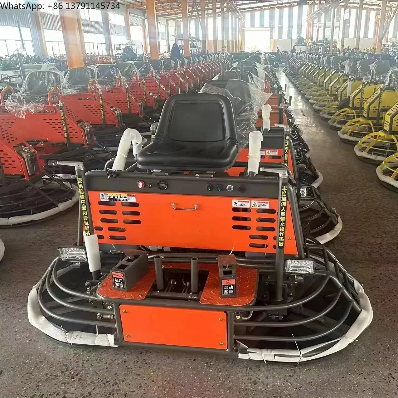 Factory  Exported Around the World  Driving Type Finishing Machine Ride on Automation Concrete Power Trowel