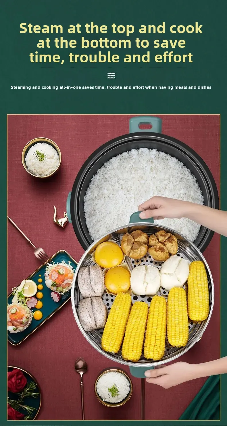 Olla arrocera 8/10/13/18/23/28/36L 6-70 personas Hotel comercial olla arrocera eléctrica súper grande utensilios de cocina comerciales