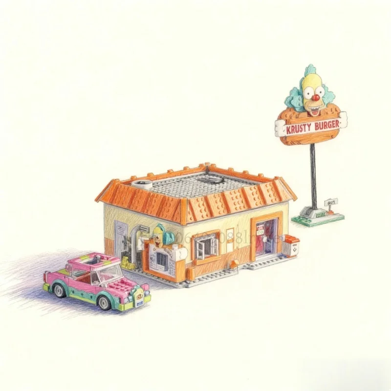 1635-pezzi-di-moc-city-krusty-burger-building-blocks-building-blocks-set-regalo-giocattolo-per-bambini-regalo-di-compleanno-di-natale