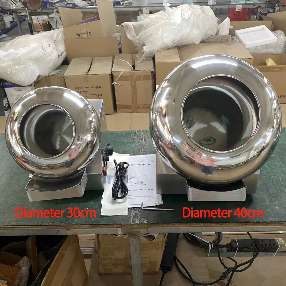 Itop 40cm Roller Chocolate Ball Maker Schokoladen beschichtung maschine Schokoladen glasur Maschine Polieren/Runden/Beschichten/Trocknen