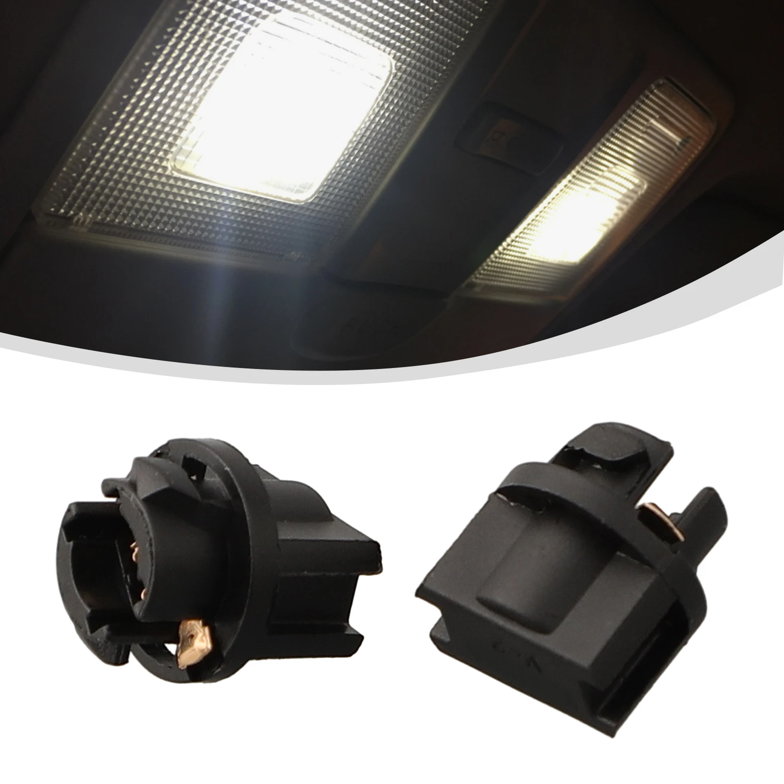 

Light Holder Bulb Holders Panel Socket 10pcs Instrument Lamp Holder Lock Socket Black Dash Dashboard Brand New