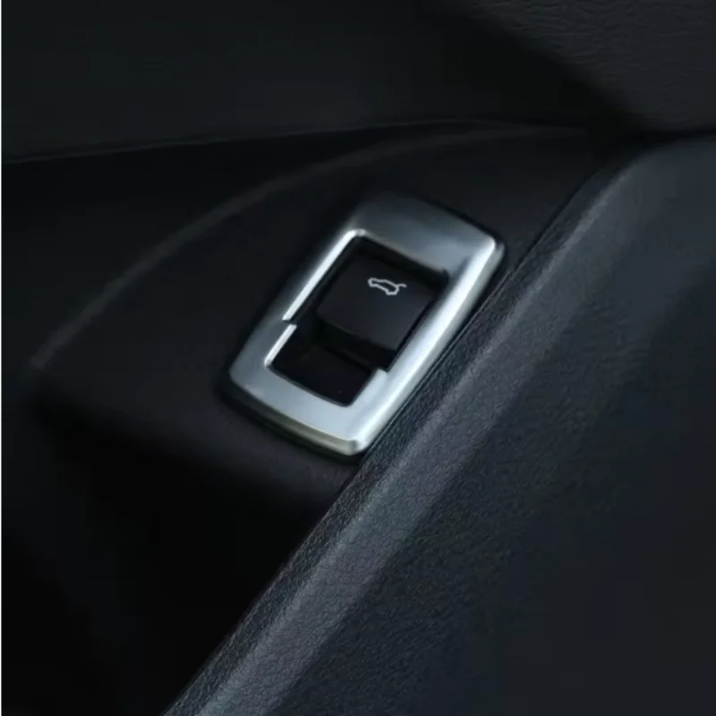 LHD For BMW X1 F48 2016 - 2021 Car Center Console Air Conditioner Outlet Decoration Cover Vent Trim Frame Sticker - view 3