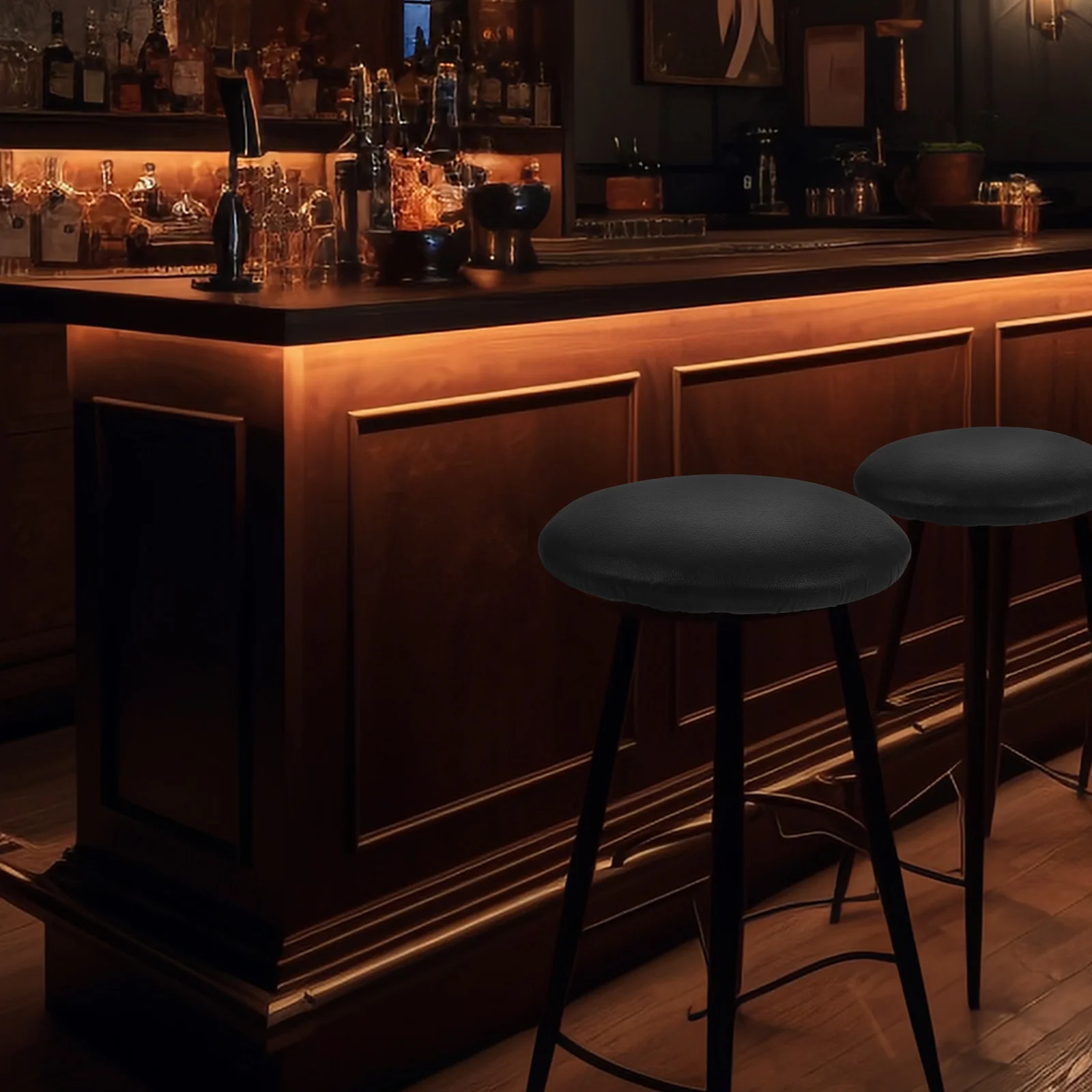 

Seat Cushion Round Stool Pad Anti-slip Strong Load-bearing Capacity Comfortable Replacement Foam Cushions for Dining