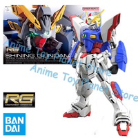 Bandai RG 1/144 GUNDAM  SHINING GUNDAM Model Kit Anime Action Fighter Assembly Models Collection Toy Gift for kid