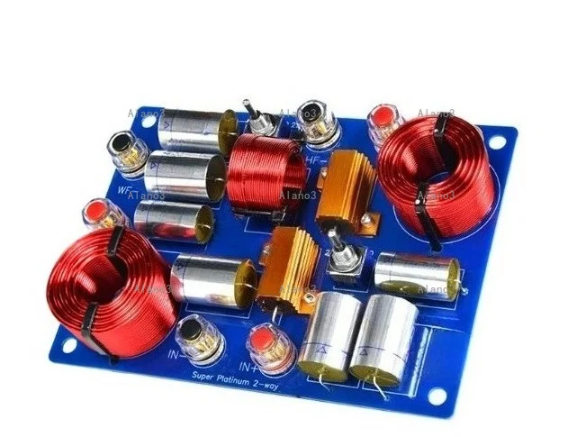 TMT Advanced Frequency Divider Adjustable High Medium Low Frequency Dividers Welding Free Three-way HIFI Speaker