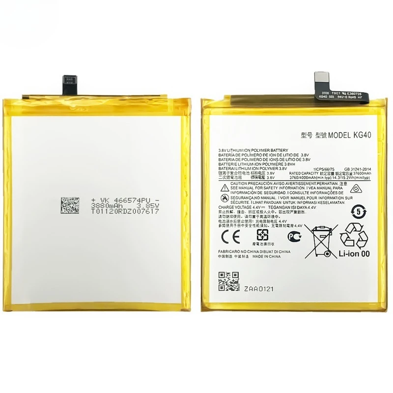 KG40 for Motorola G8 G8 Play G FAST ONE MACRO XT2015 XT2045 Phone Battery High Capacity Battery Replacement Bateria with Tools