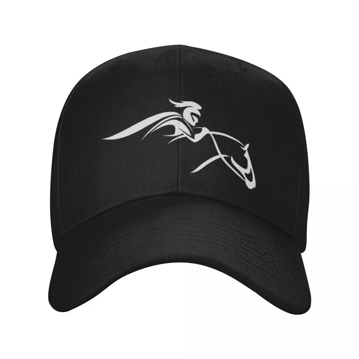 Horse Logo 1487 topi matahari pria, topi bisbol, topi Pria Wanita, topi bisbol