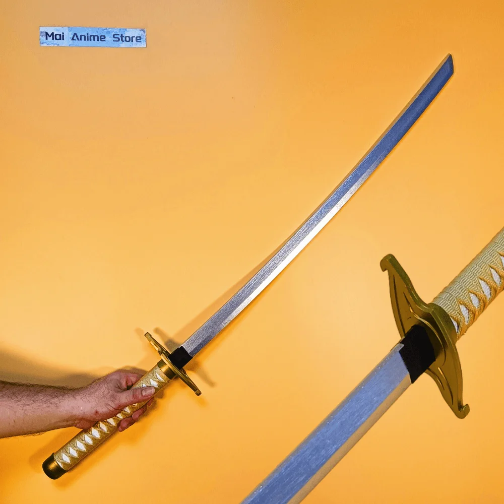 40in Ulquiorra Cifer Katana Real Size Katana Anime Bleach Cosplay Prop Ninja Knife Sword Original Samurai Sabre Unsharp Toy Gift