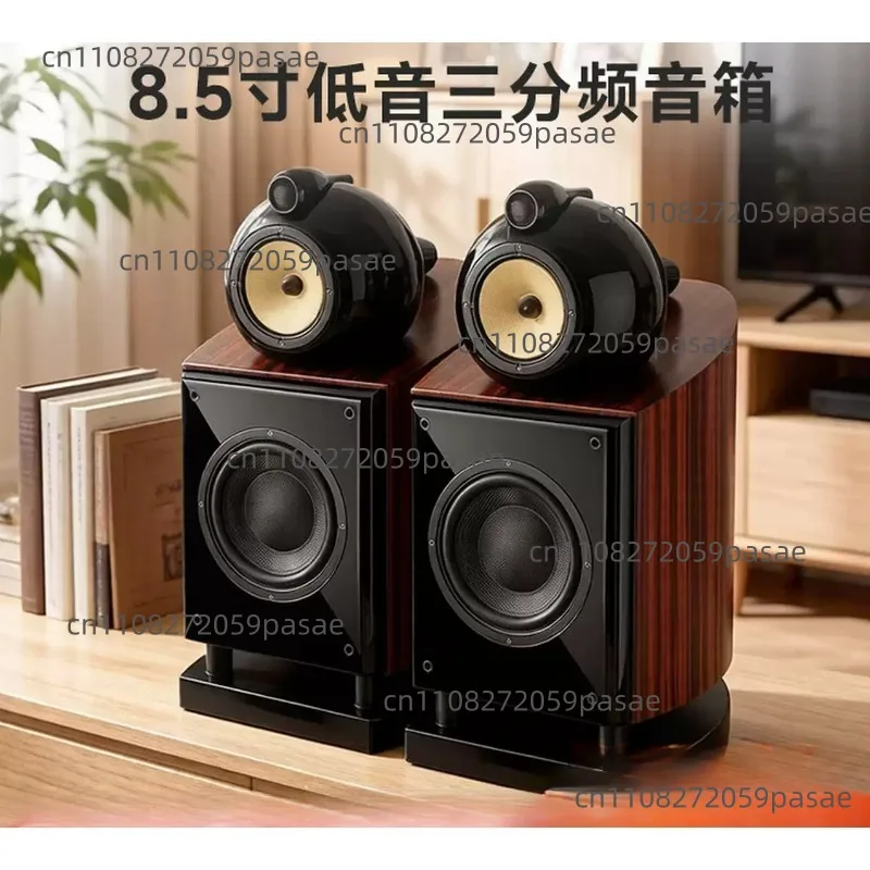 8-inch Thermal Passive Bookshelf HiFi Speaker Professional Audio Speaker Audio Equipment For Amplifier