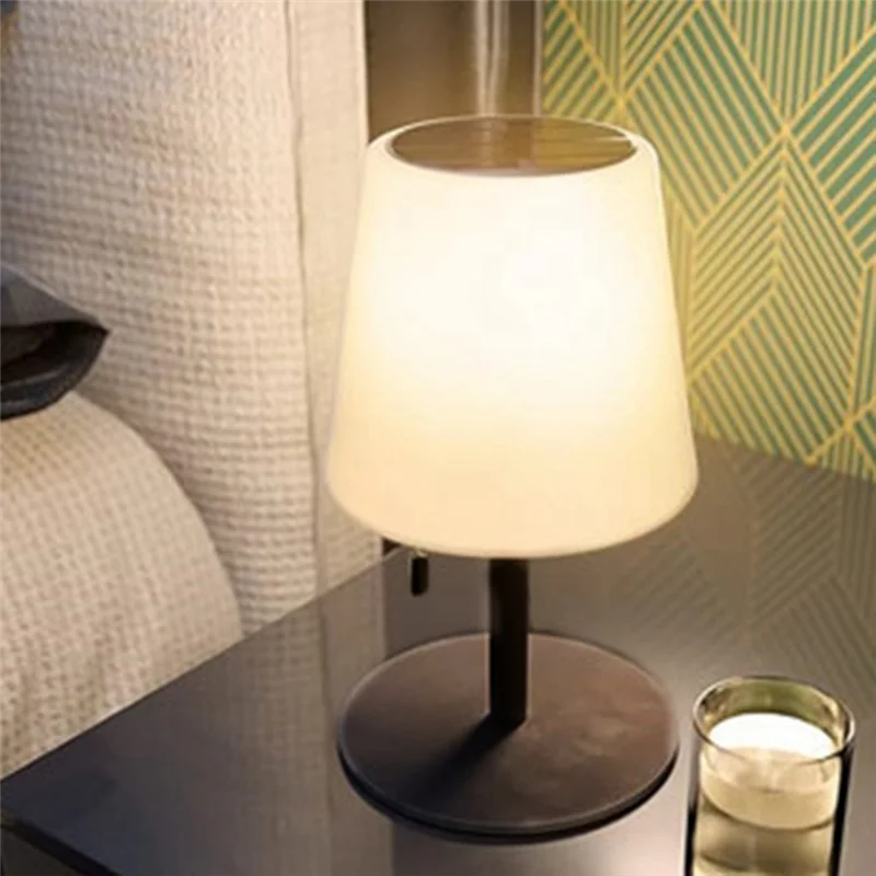 【Flash-Deal!】Solar Charging Cord Lamp Outdoor Waterproof Table Lamp Solar Camping Table Lamp