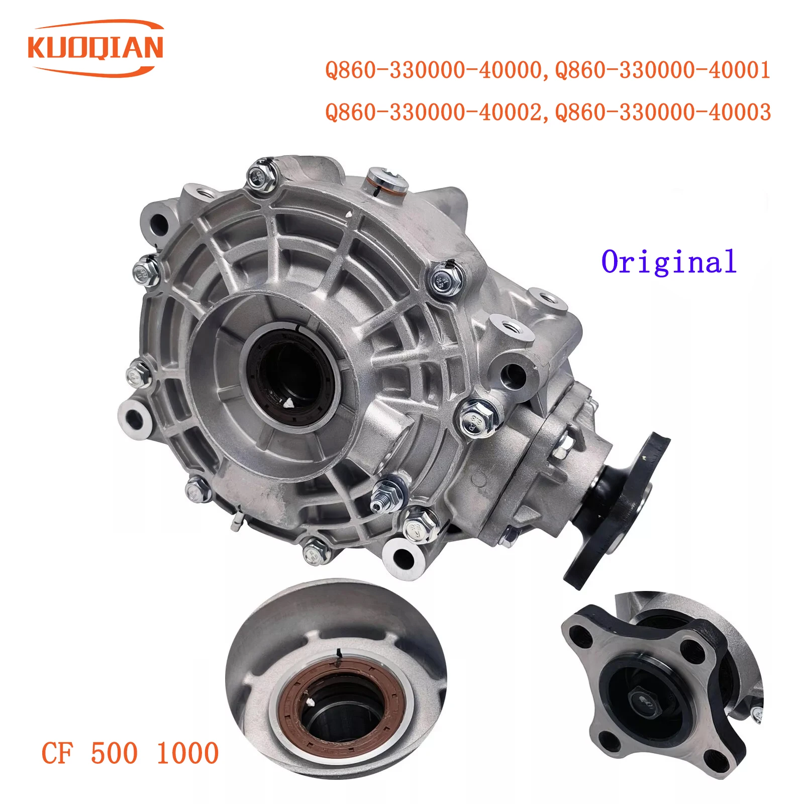 Original  REAR AXLE ASSY Q860-330000-40000 Q860-330000-40001 Q860-330000-40002 Q860-330000-40003 For  CF 500 1000CC