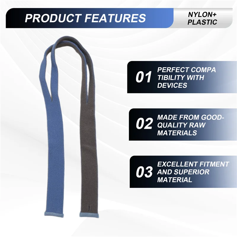 AA08-Сменный головной убор для носовой подушки Resmed Airfit P10, ремни для маски CPAP с регулировочными зажимами