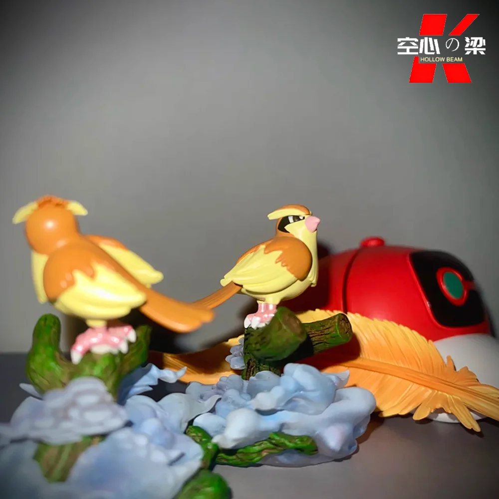 [عالم المقياس 1/20] لعبة Pidgey & Pidgeotto & Pidgeot & Mega Pidgeot لتزيين الشكل