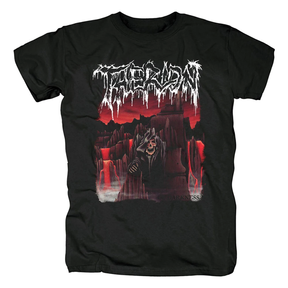 Симфоническая металлическая Therion Готическая футболка кабала шведская смерти металлическая футболка мужские повседневные хлопковые футболки с коротким рукавом топы женские футболки