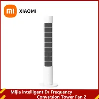 2025 NEW XIAOMI MIJIA Smart DC Inverter Tower Fan 2 Portable Fan Appointment Timing Low Noise APP Control 150° Oscillation Range