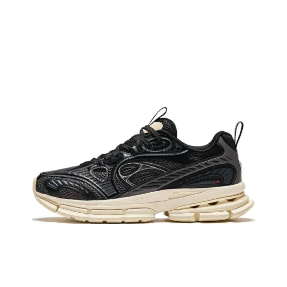 Anta Low top Cushioning Slip Resistant Casual Shoes Men's Black Gray 112428805A-2
