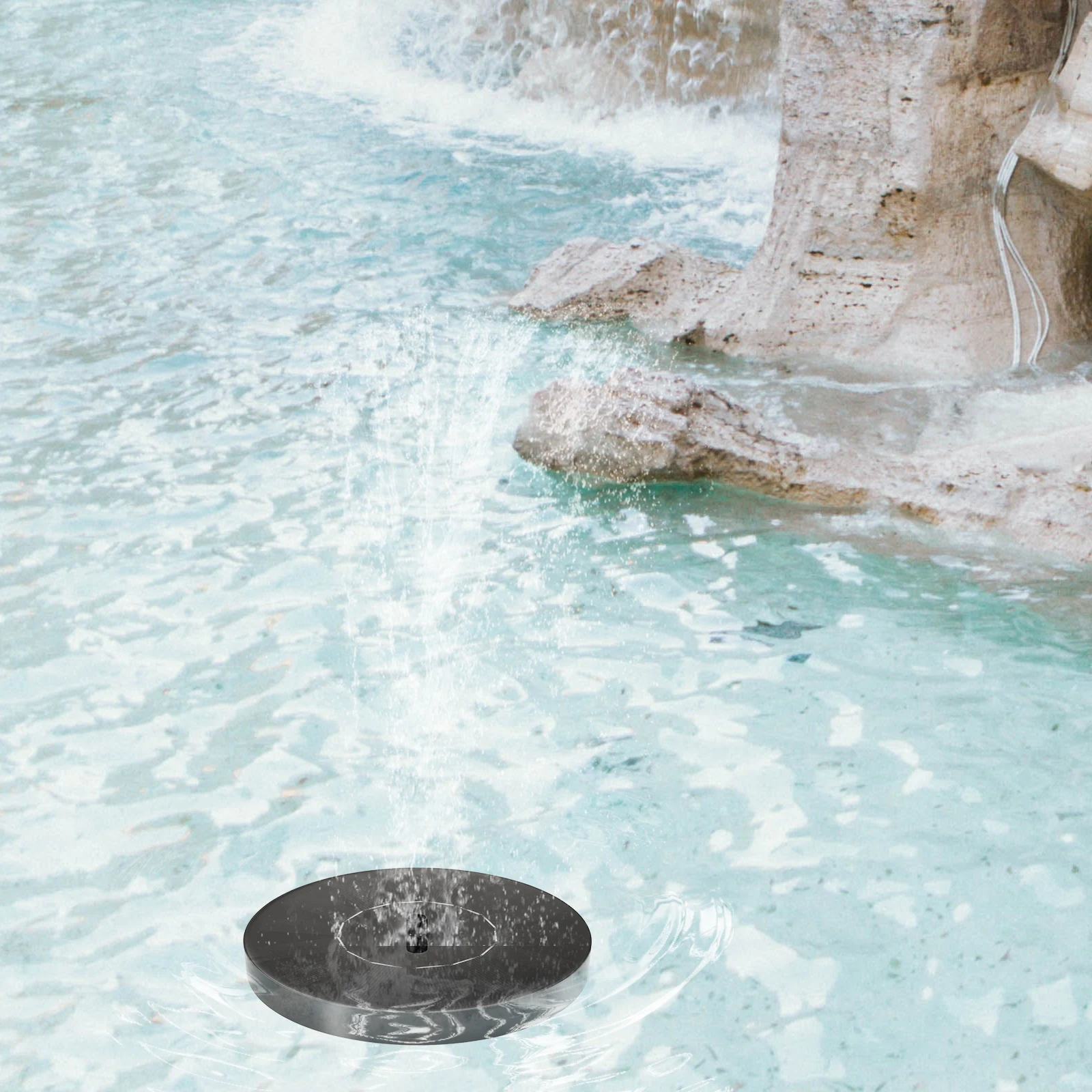 

1. Garden Water Fountains Bath Pool Landscape Powered Solar Powered Pond Fountain Floating Solar