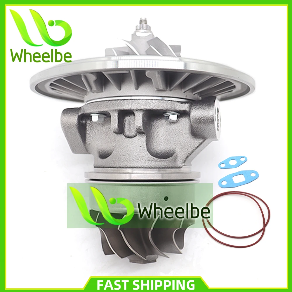 Car T3 T4 Universal Turbocharger Core Turbo For Stage III Wastegate 0.63AR V Band Flange Oil Cold 420HP 1.5L-2.5L