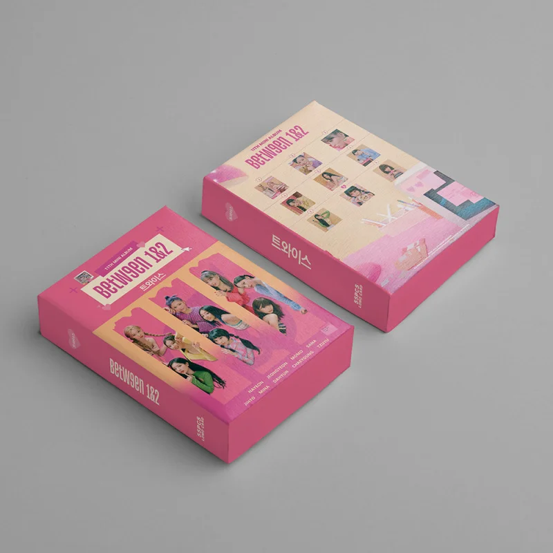 55ZhangTWGirl group's new album cardBetweenCollectible Mini CardsKPOPPeripheralLOMOCard image 4
