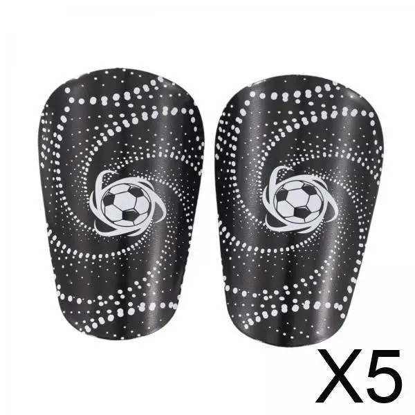 

5x Football Shin Guards,Soccer Shin Pads Compact Ergonomic Sport Leg Protective