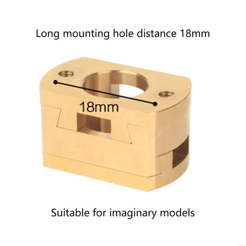 

Upgraded Brass Z-axis Coupler Coupling Avoid Vibration for Ender-3