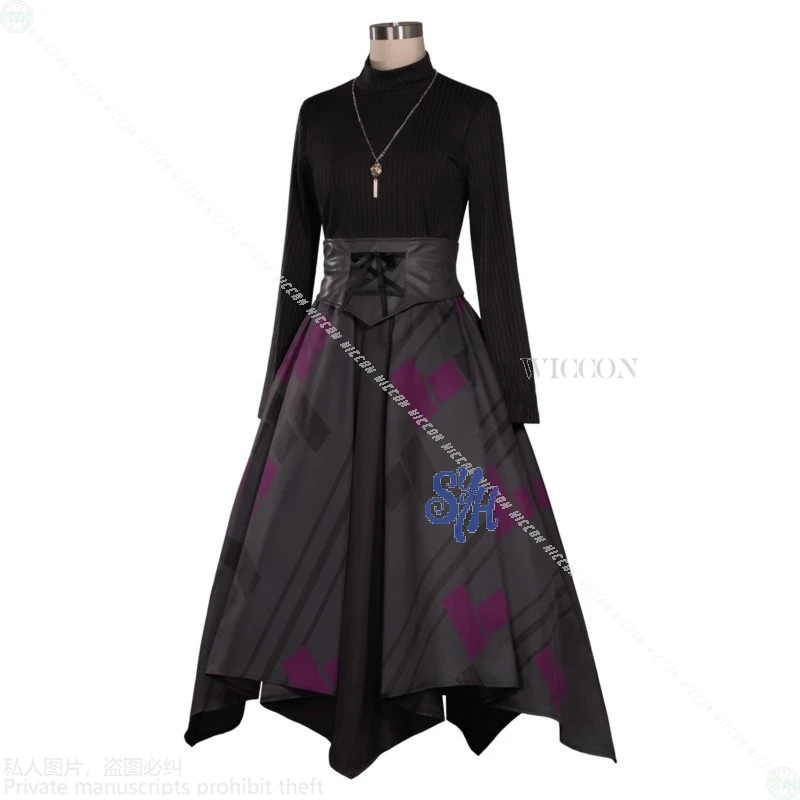 Proyecto Sekai Asahina Mafuyu disfraz de Cosplay ン Idol escenario otoño falda gótica de manga larga Lolita Halloween