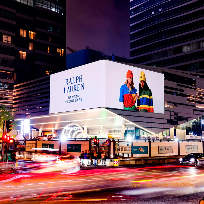 

P6.67 Outdoor LED Screen Tea Promotion Display for Auction