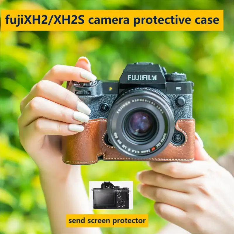 Camera protective case for Fujifilm XH2/XH2S protective case XH2/XH2S camera leather case