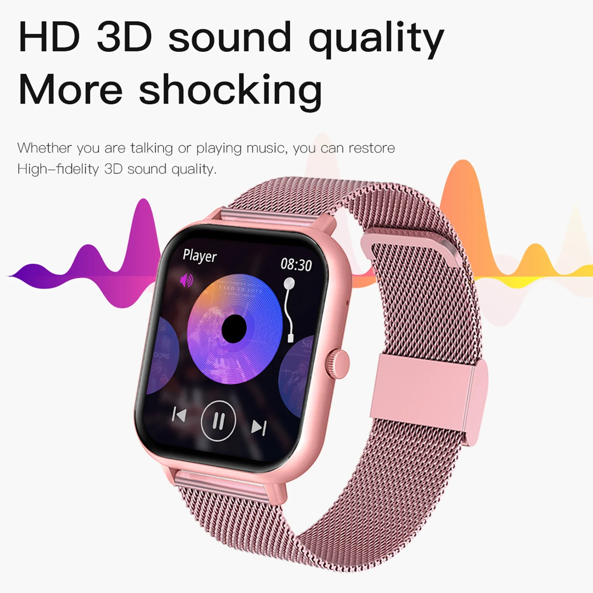 Xiaomi-Montre intelligente d\'appel pour femme, montre intelligente à cadran personnalisé, Android, IOS, étanche, Bluetooth, musique, montres,