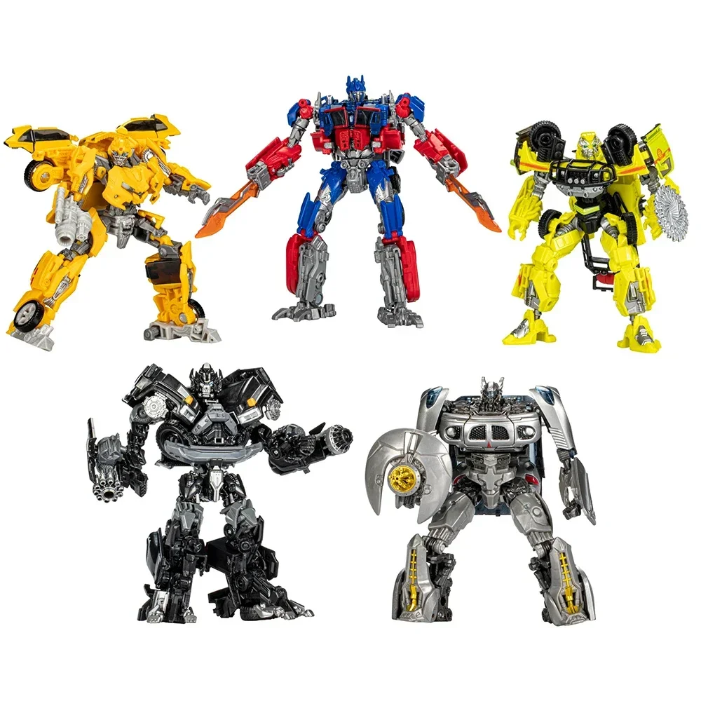 In Stock Takara Tomy Transformers Movie 15th Anniversary Channel Limited Autobot Five-Person Set Action Figure Collection Toy