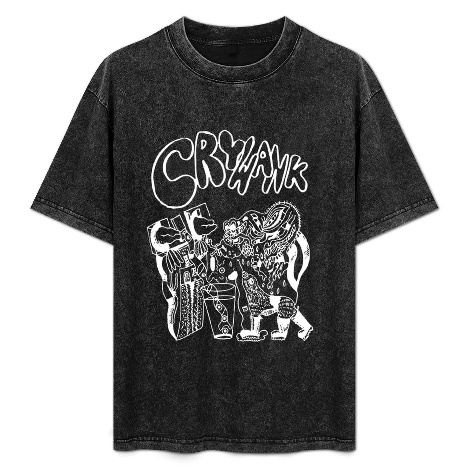 

Crywank T-Shirt summer shirt Aesthetic clothing plus sizes funny t shirts men