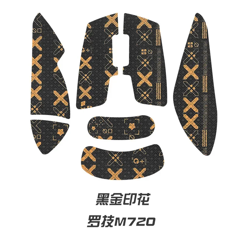 For Logitech M720 – Full-Wrap Anti-Slip Cover, Sweat-Absorbing Anti-Sweat Decals Side & Palm Protection