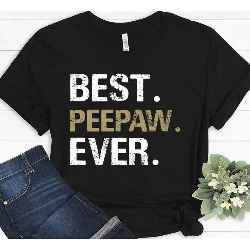 

Футболка Best Peepaw From Wnuughter Grandson Birthday Father