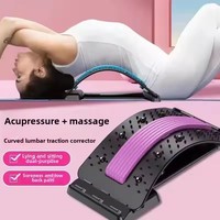 Magnetic Back Massage Muscle Relax Stretcher Posture Therapy Corrector Back Stretch Spine Stretcher Lumbar Support Pain Relief