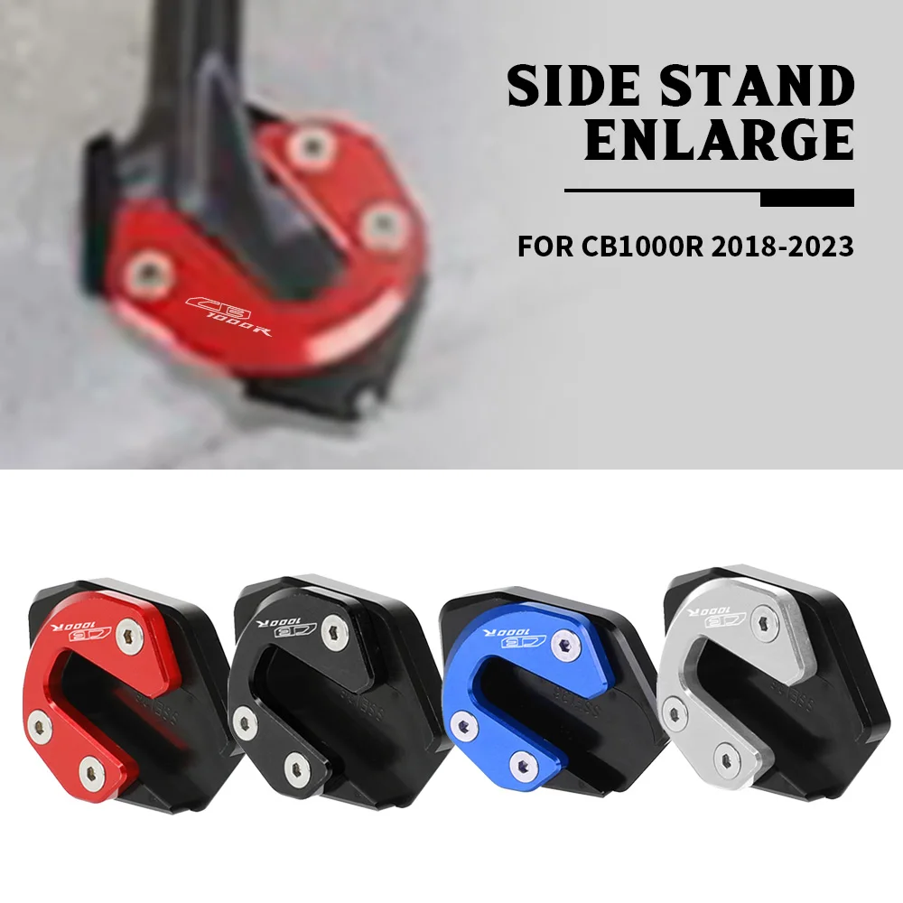 Kickstand Foot Enlarger Support Extension FOR Honda CB1000R 2018 2019 2020 2021 2022 2023 Side Stand Pad Anti-skid Motorcycle