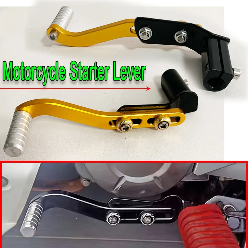 Adjustable Length Motorcycle CNC Folding Aluminum Gear Shift Lever off Road ATV Motorbike Shifter Rod Gear Change Refit