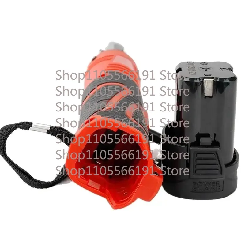18V Rechargeable Right Angle Ratchet Nut Removal Hand Set 3/8 Inch Impact Screwdriver Wrench Maintenance Kit