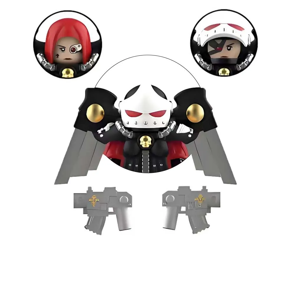 @MY jeux chauds briques Seraphim Celestine Imagifier blocs de construction dessin animé figurine Collection modèle poupées jouet cadeau d'anniversaire