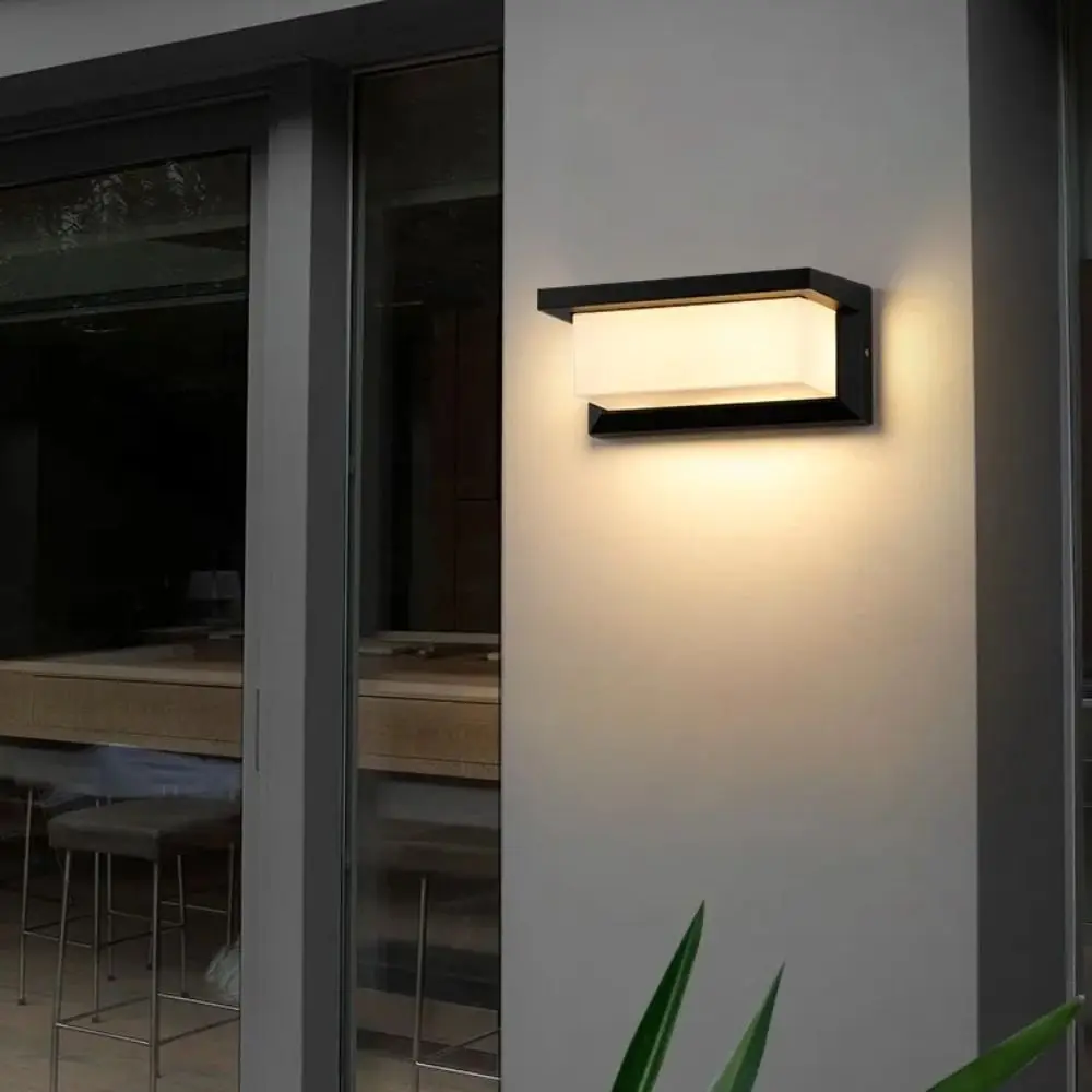 Home Accessories Waterproof Led Outdoor Wall Lamp Surface Mounted Minimalist Wall Light Modern Moistureproof Ceiling Light Home