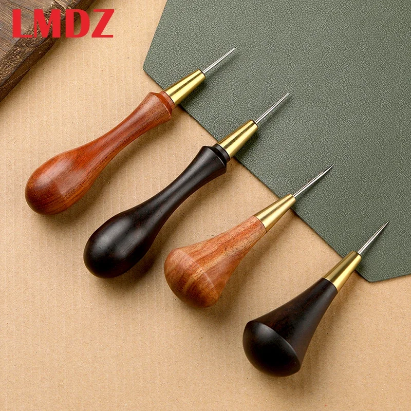 

LMDZ 1Pcs Leather Stitching Awl Sewing Round Hole Puncher DIY LeatherCraft Handmade Stitcher Taper