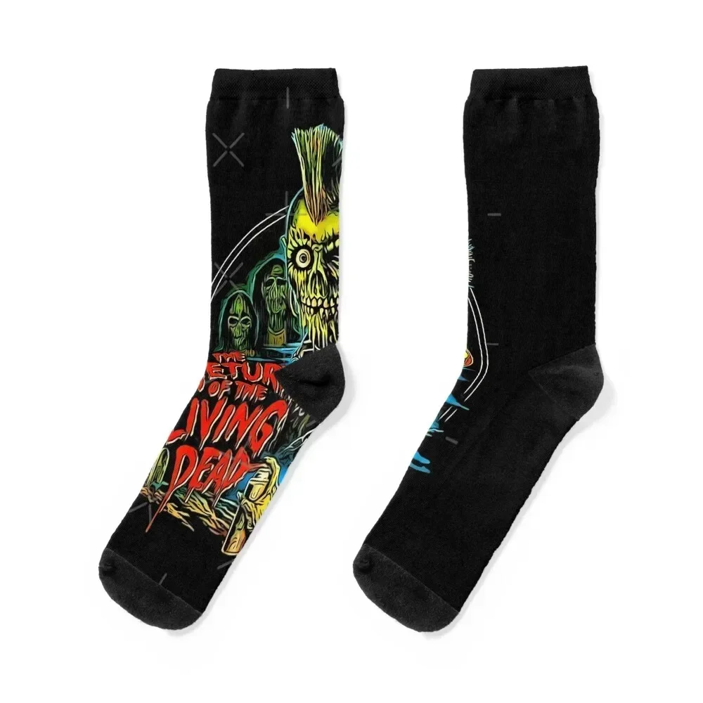 Return of the Living Dead Tarman Socks winter thermal colored Socks Ladies Men's